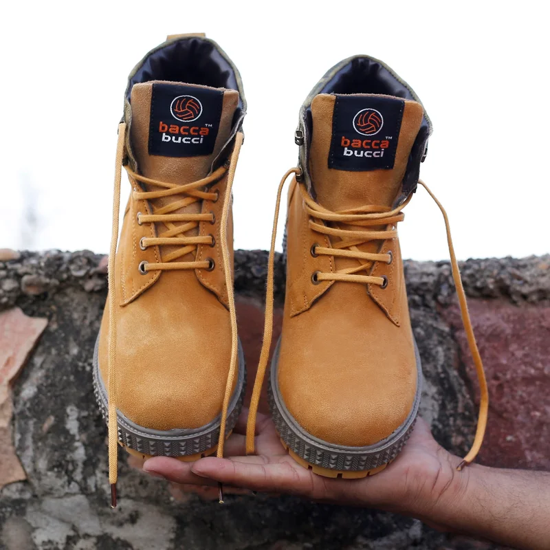 Bacca Bucci Tan URBAN Boots for Men for Men | Best Price UAE